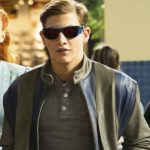 Tye Sheridan X-Men Blue Grey Real Leather Jacket